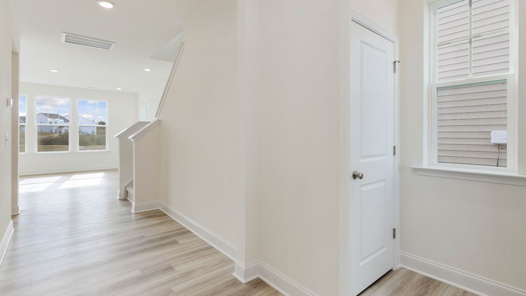 Furnished interior view inside a new home in The Grove at Neill's Pointe, Angier (Image 5).