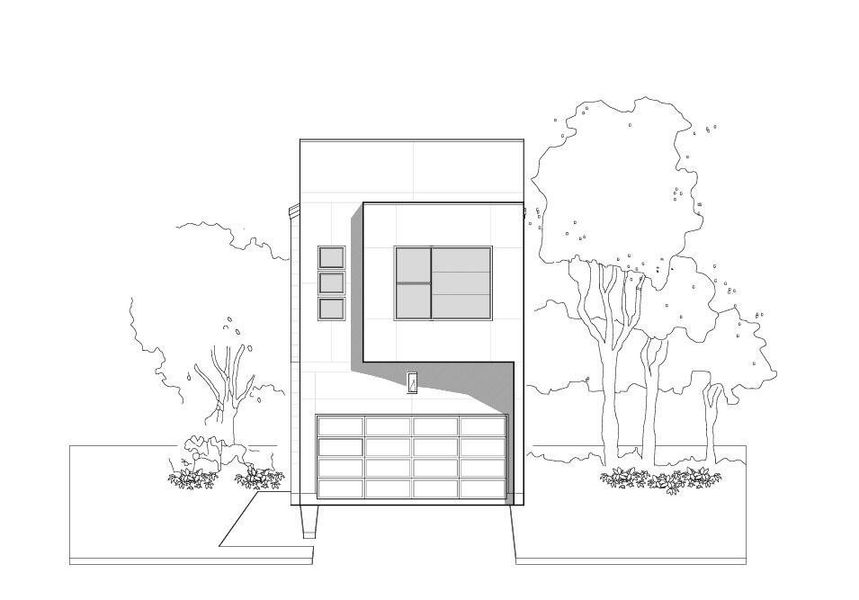 Exterior rendering of this home design in , Houston, TX (Image 1). Exterior rendering of this home design in , Houston, TX (Image 1).