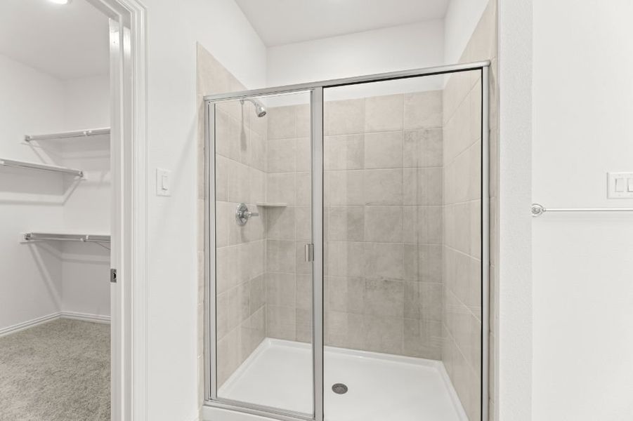 Representative furnished interior of a home built from the Lamar by UnionMain Homes in Reunion, Rhome (Image 13).