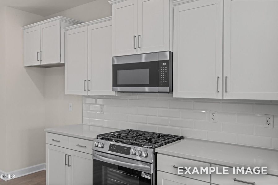 Furnished interior view inside a new home in Forestville Yard Townhomes, Knightdale (Image 8).