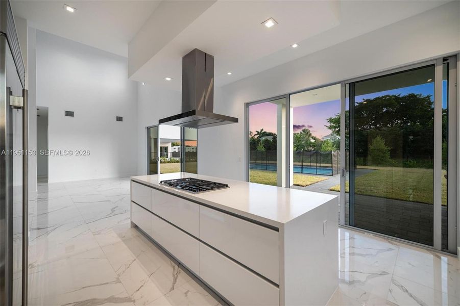 Furnished interior view inside a new home in , Weston (Image 10).