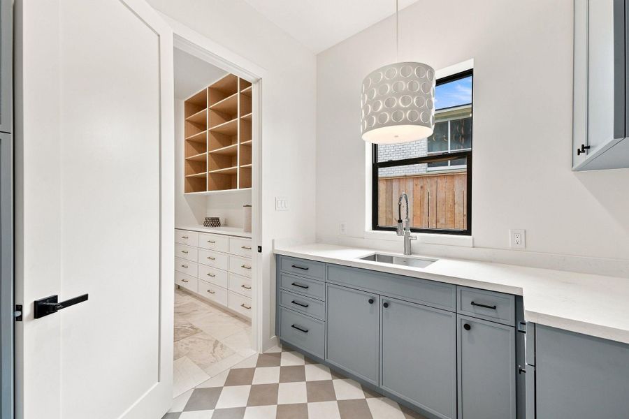 Mud room.