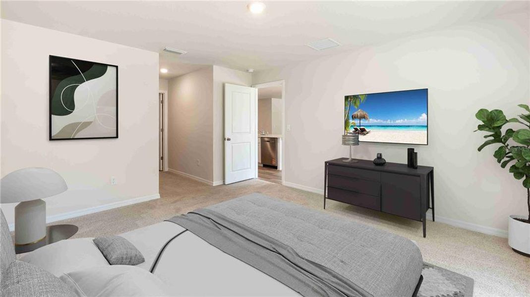 Furnished interior view inside a new home in Bella Lago, Parrish (Image 15).