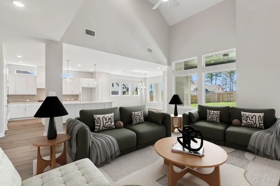 Virtually staged to give you the visual you need to see furniture placement and how the home can live.