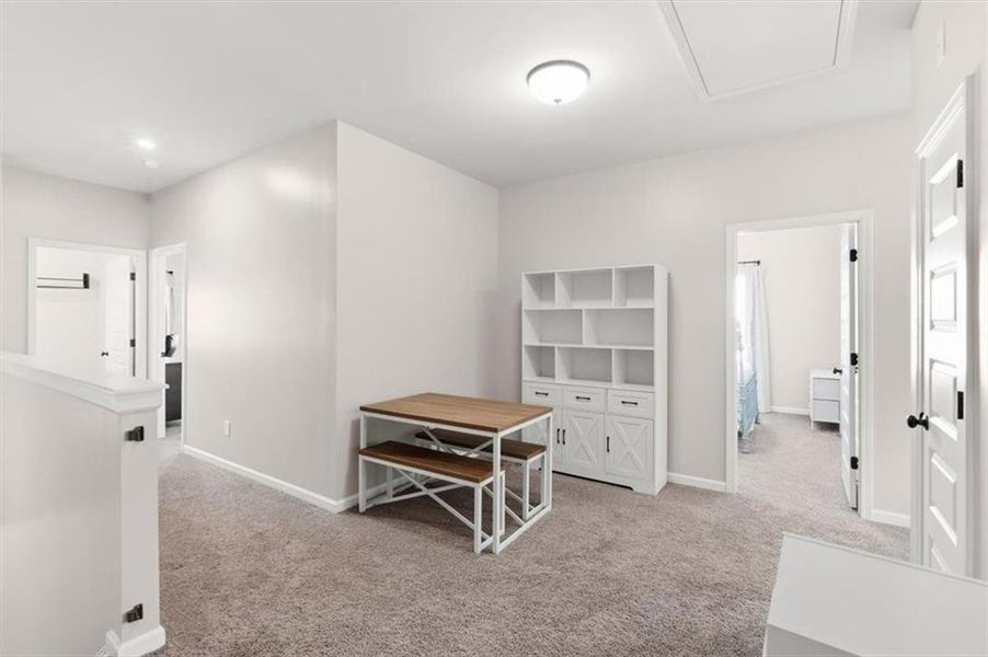 Furnished interior view inside a new home in , Cartersville (Image 31).