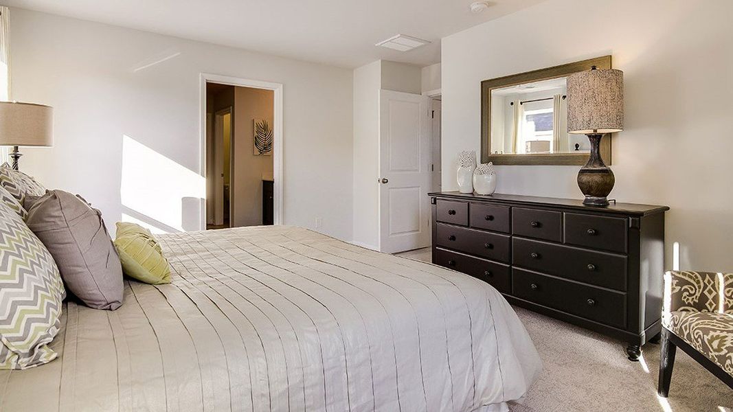 Representative furnished interior of a home built from the Aisle by D.R. Horton in Cobblestone Village, Savannah (Image 13).