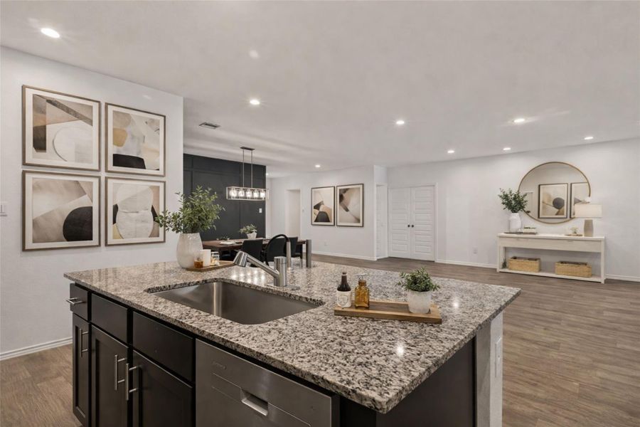 This image is virtually enhanced to help visualize the space.