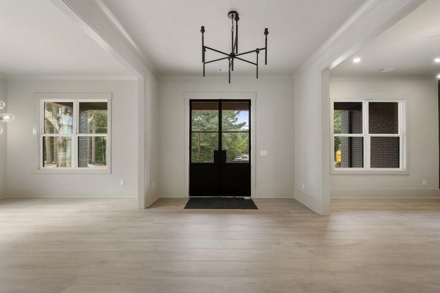 Spacious, unfurnished interior of a new home in , Buford (Image 18).