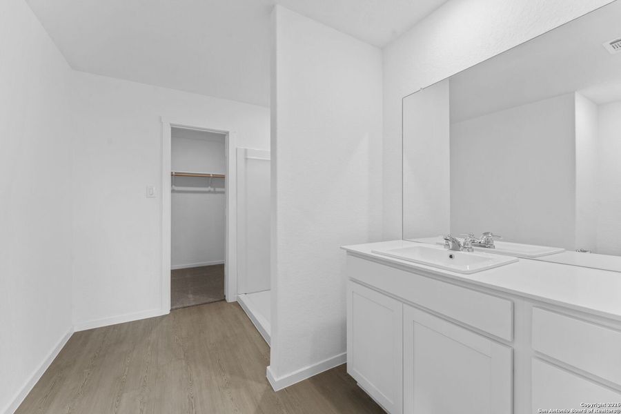 Furnished interior view inside a new home in Voss Farms, New Braunfels (Image 8).