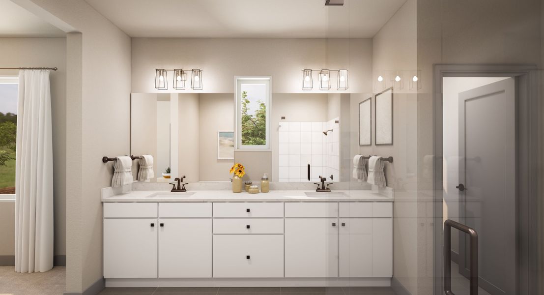 Representative furnished interior of a home built from the 4035 by Tri Pointe Homes in Reunion, Commerce City (Image 8). Representative furnished interior of a home built from the 4035 by Tri Pointe Homes in Reunion, Commerce City (Image 8).