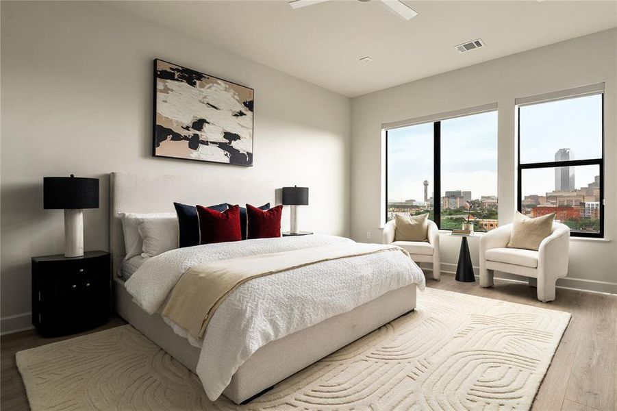 Furnished interior view inside a new home in , Dallas (Image 22). Furnished interior view inside a new home in , Dallas (Image 22).