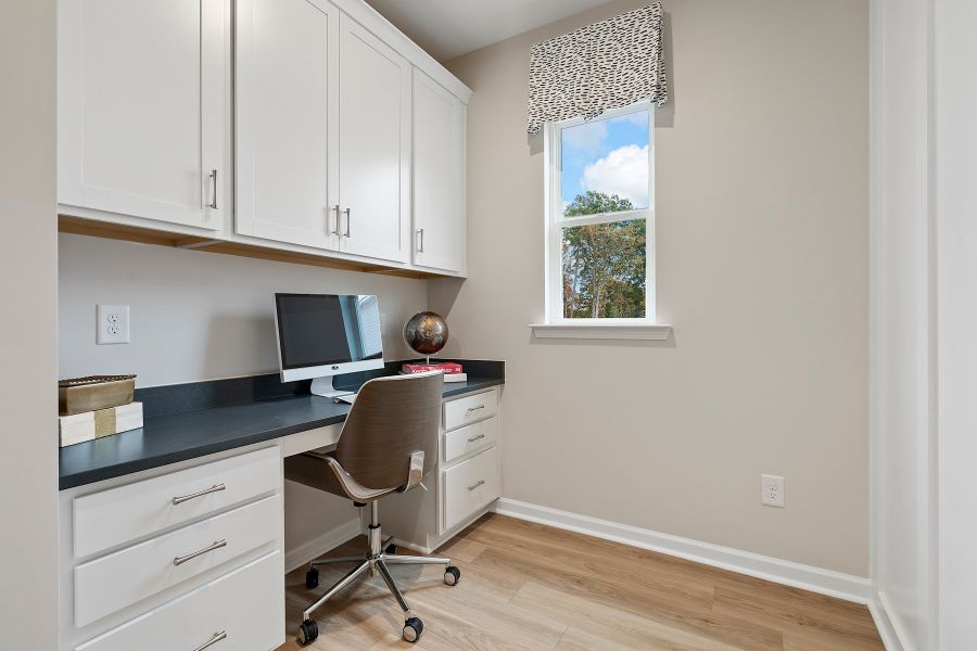 Representative furnished interior of a home built from the Henderson by Tri Pointe Homes in Alton Creek, Mint Hill (Image 31).