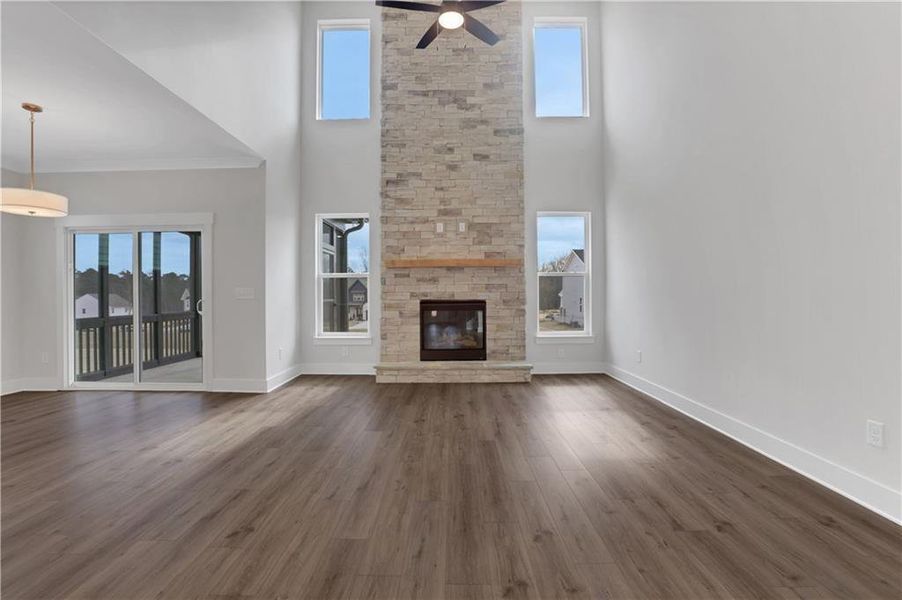 Spacious, unfurnished interior of a new home in Twin Lakes, Hoschton (Image 21). Spacious, unfurnished interior of a new home in Twin Lakes, Hoschton (Image 21).