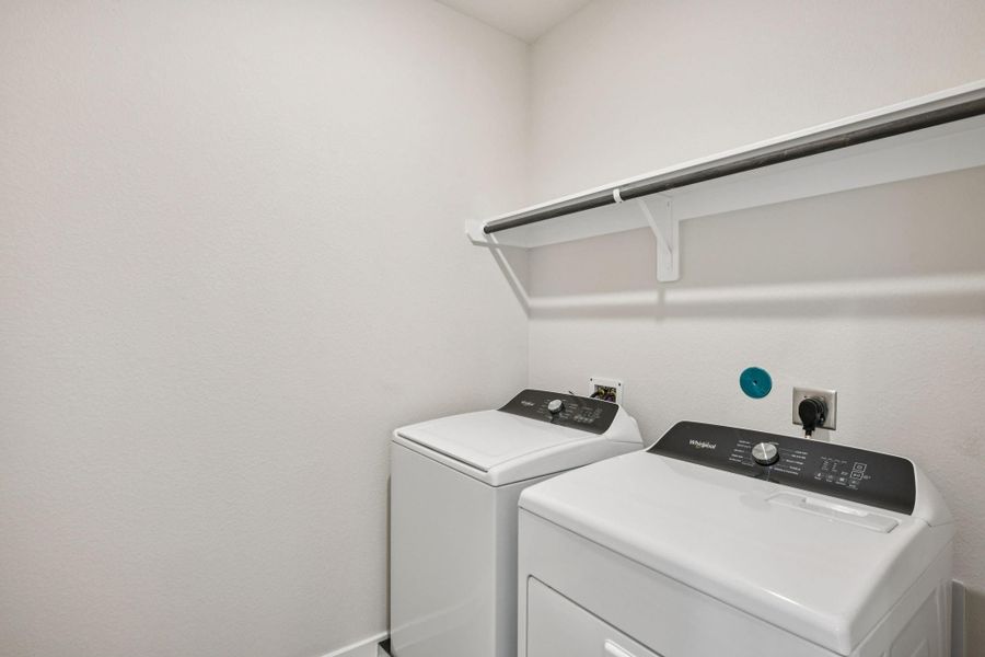 Photo is not of the actual home, but is an inspirational photo of builder’s model home and may depict options, furnishings, and/or decorator features that are not included