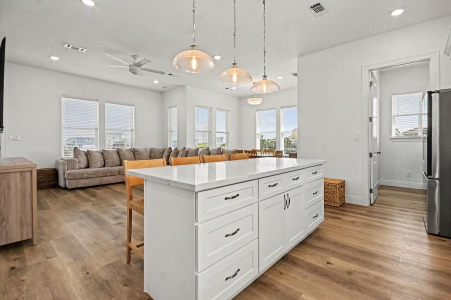 Furnished interior view inside a new home in , Galveston (Image 11).