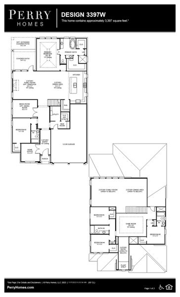 Floor Plan for 3397W