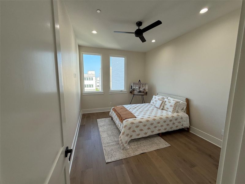 Furnished interior view inside a new home in , Houston (Image 18).