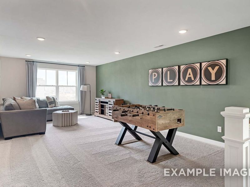 Furnished interior view inside a new home in Woods Crossing, Gallatin (Image 35).
