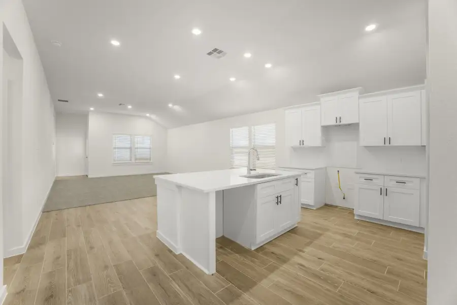 Furnished interior view inside a new home in Ashland, Houston (Image 6). Furnished interior view inside a new home in Ashland, Houston (Image 6).