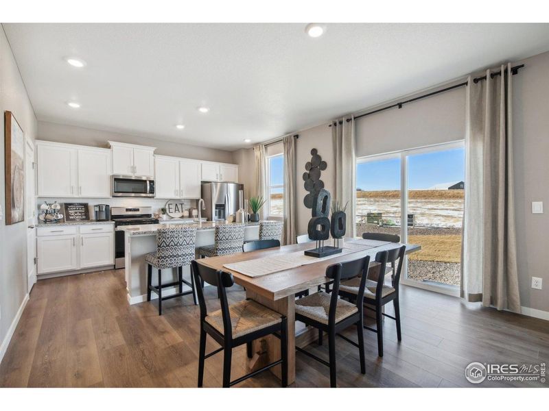 Furnished interior view inside a new home in Lakeside Canyon, Mead (Image 4).