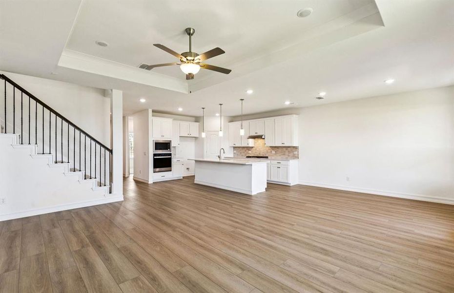 View of kitchen from gathering room View of kitchen from gathering room