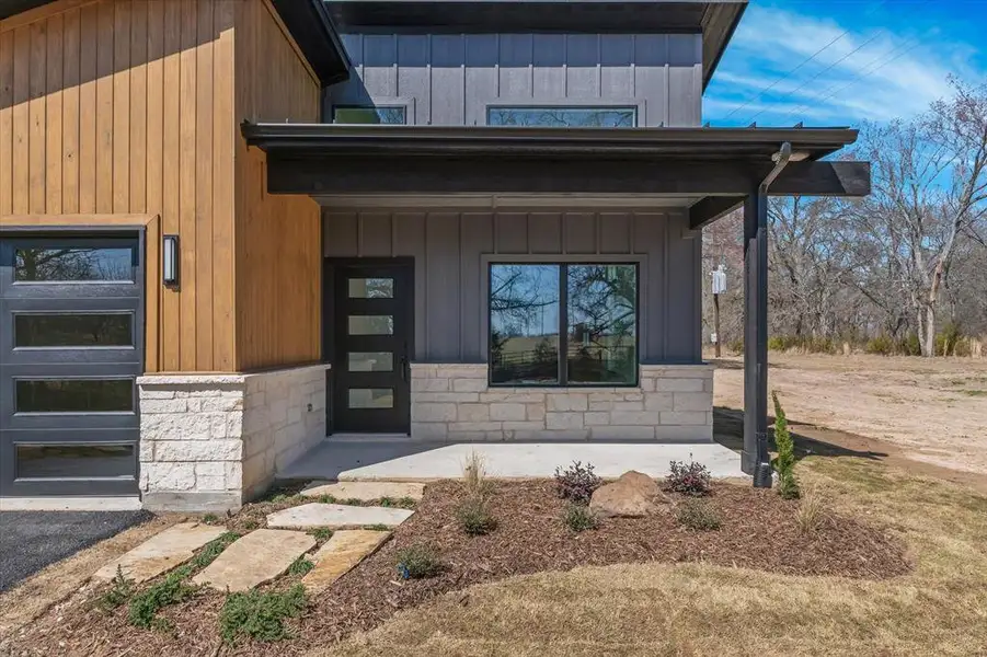 Flagstone pathway leading to your peaceful place!