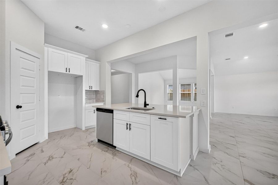 Furnished interior view inside a new home in Foxtail Palms, Manvel (Image 8).