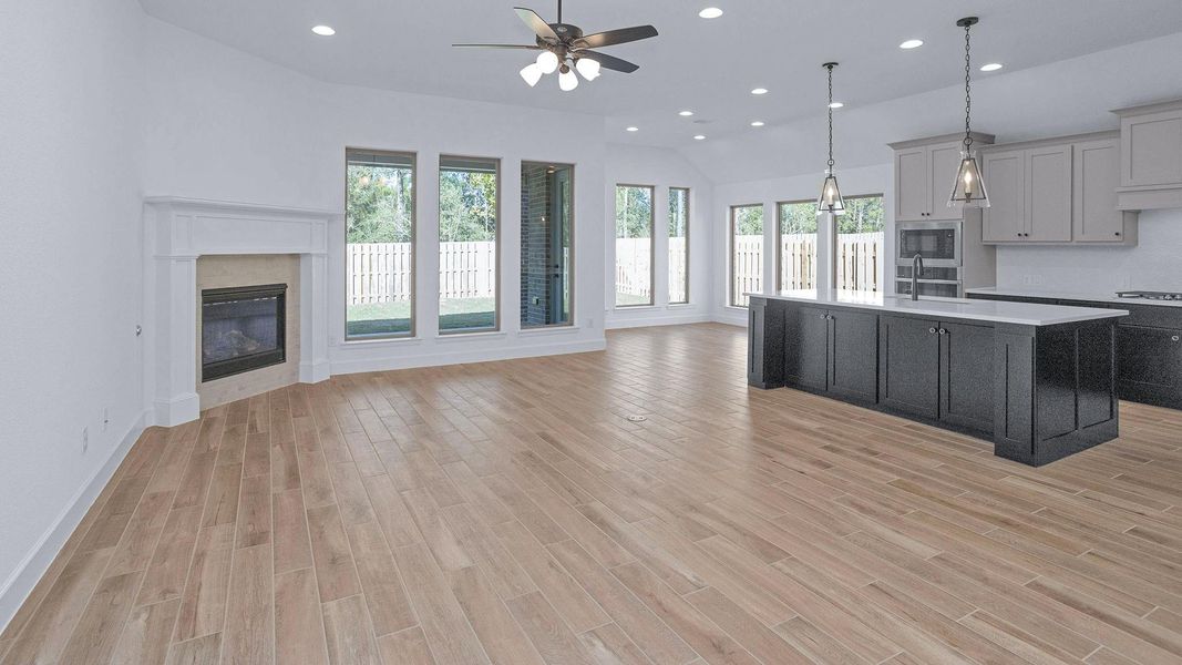 Spacious, unfurnished interior of a new home in Colton 55', Montgomery (Image 13).