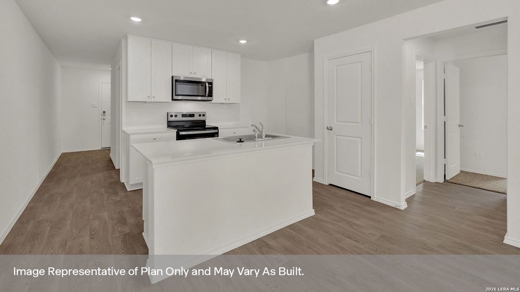 Furnished interior view inside a new home in Lantana, Lockhart (Image 5).