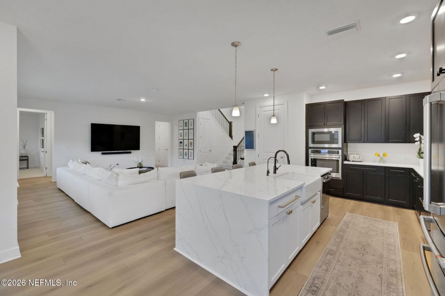 Furnished interior view inside a new home in , St. Augustine (Image 35).