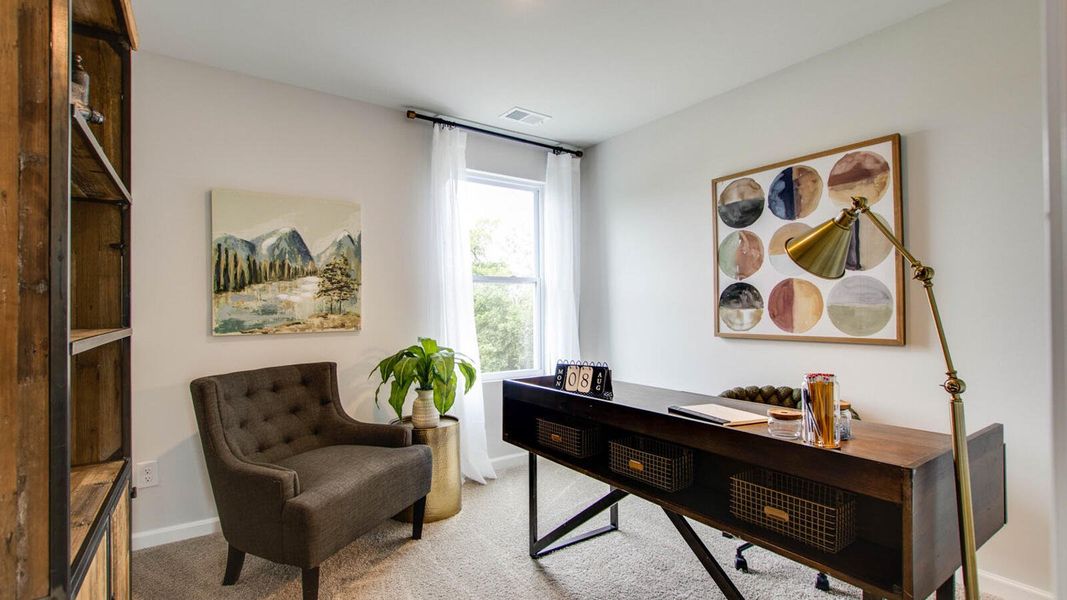 Furnished interior view inside a new home in Carolina Groves, Moncks Corner (Image 5). Furnished interior view inside a new home in Carolina Groves, Moncks Corner (Image 5).