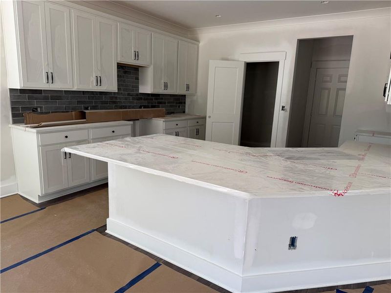 In-progress construction of a new home in Villas at Dawsonville, Dawsonville, GA (Image 44).