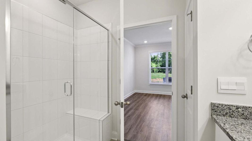 Furnished interior view inside a new home in Blackstone Bay Townhomes, Sherrills Ford (Image 7).