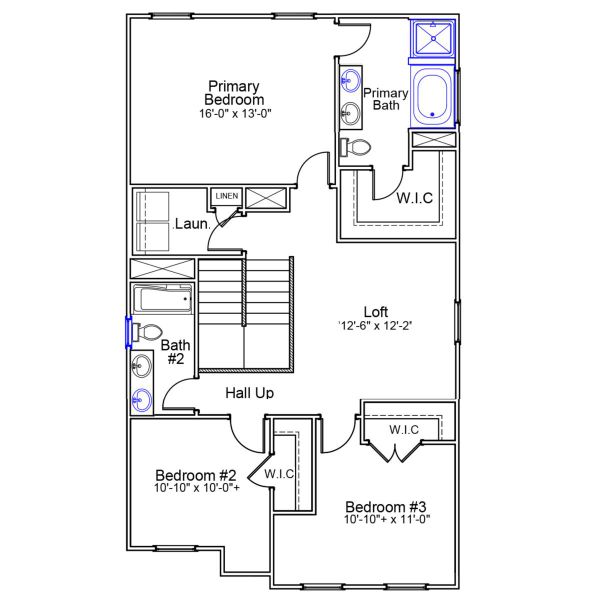 2D floor plan layout of this home in Ellington, Elgin, SC (Image 4).