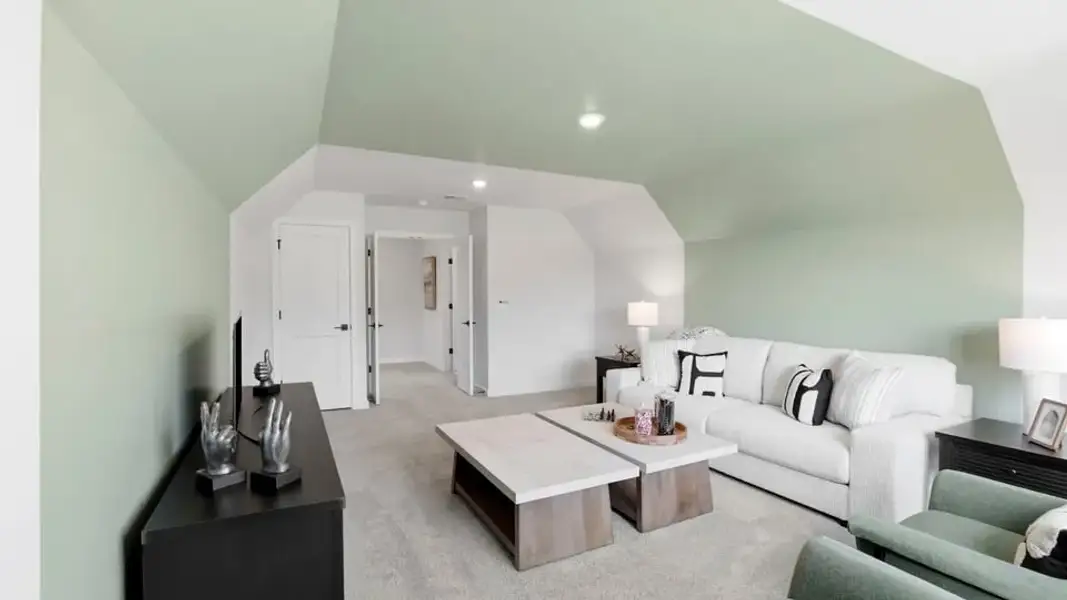 Furnished interior view inside a new home in Spring Ridge Reserve, Anderson (Image 32). Furnished interior view inside a new home in Spring Ridge Reserve, Anderson (Image 32).