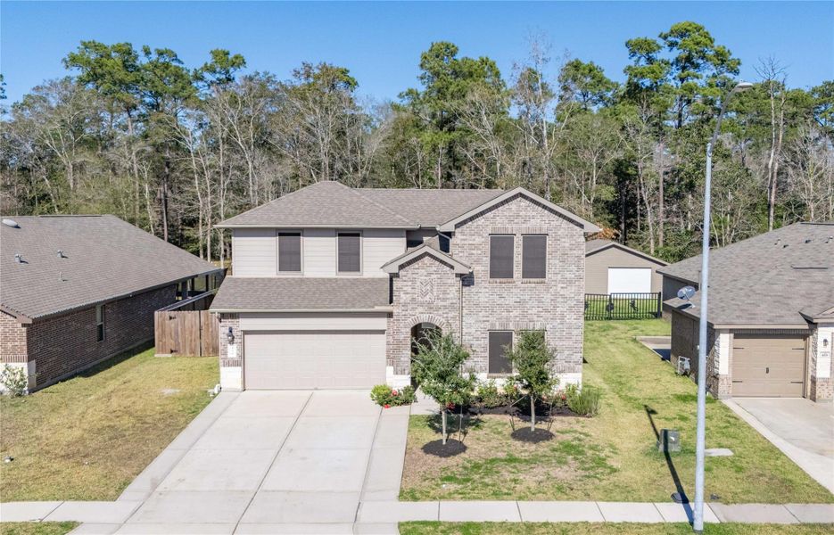 Front exterior of a new home in , Anahuac, TX, highlighting curb appeal (Image 20). Front exterior of a new home in , Anahuac, TX, highlighting curb appeal (Image 20).