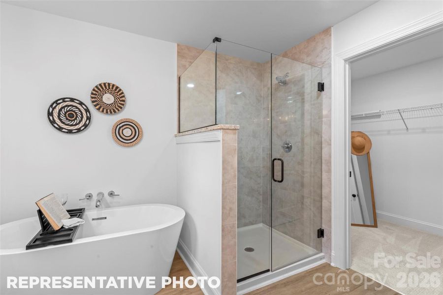 Furnished interior view inside a new home in , Kannapolis (Image 12).