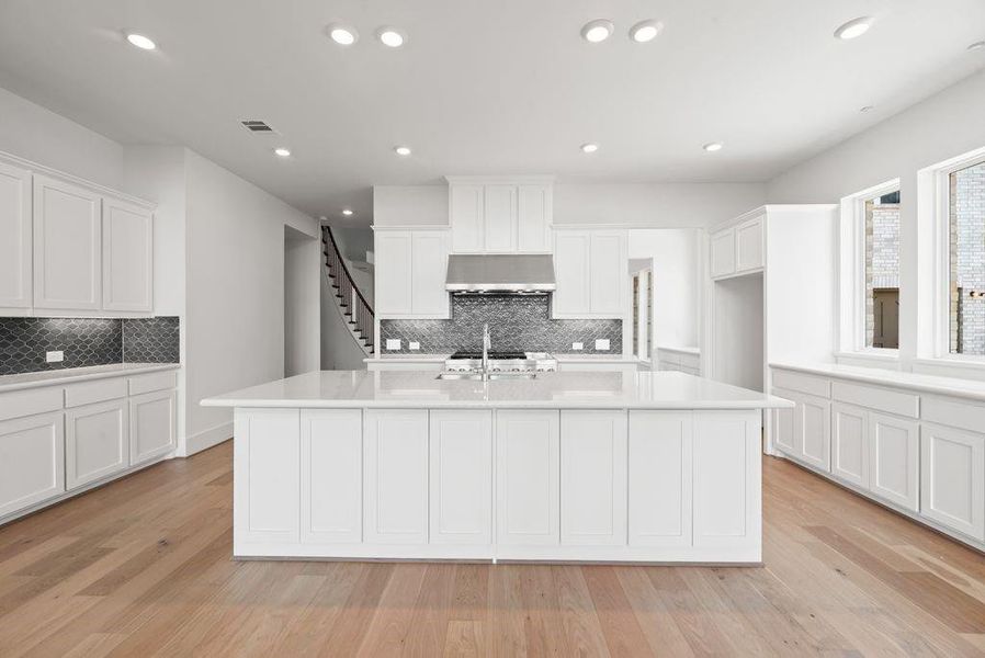 Furnished interior view inside a new home in Silverleaf Estates in Frisco, Frisco (Image 18).