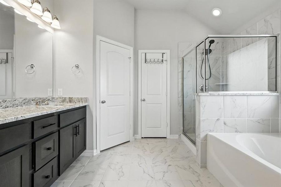 Furnished interior view inside a new home in , Royse City (Image 31).