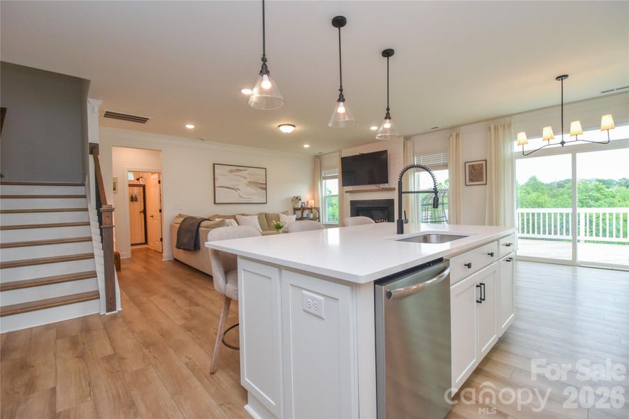 Furnished interior view inside a new home in Summerlin, Mooresville (Image 10).