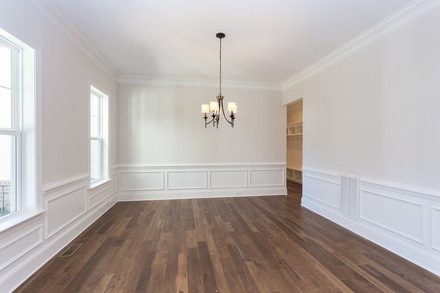 Representative unfurnished interior of a home built from the Charleston by Caruso Homes in Lancaster Hwy, Waxhaw (Image 11).