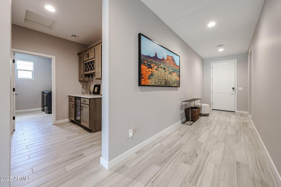 Front Door and Entry Hall