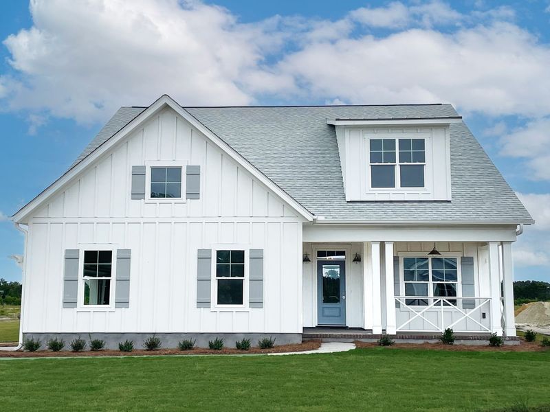 Representative exterior photo of a completed home built from the Scout by Bill Clark Homes in Riverside Cove, Wilmington, NC (Image 25).