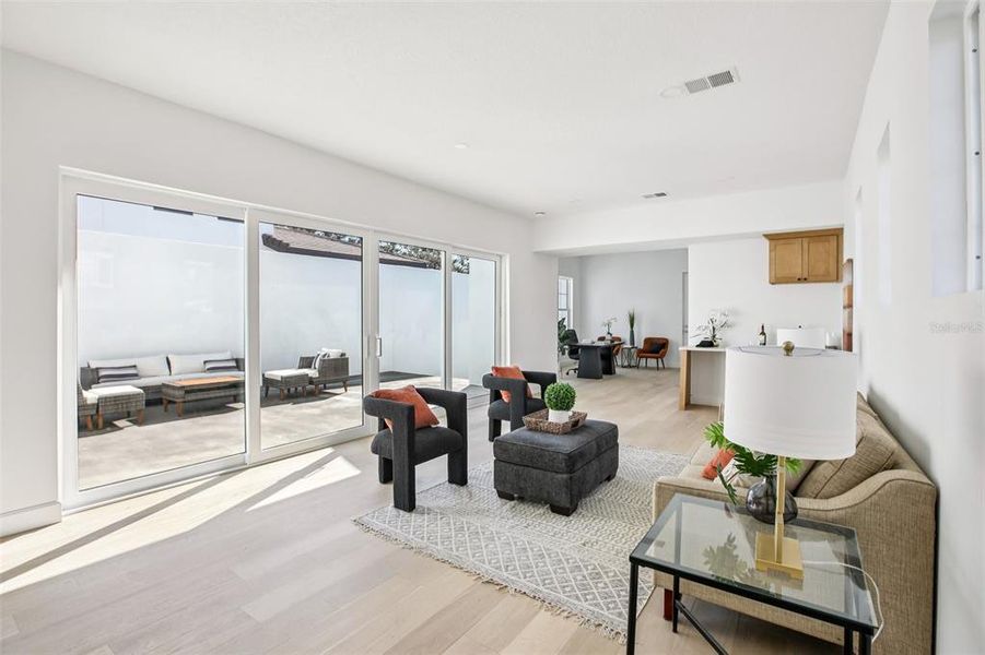 Furnished interior view inside a new home in , St. Petersburg (Image 18). Furnished interior view inside a new home in , St. Petersburg (Image 18).