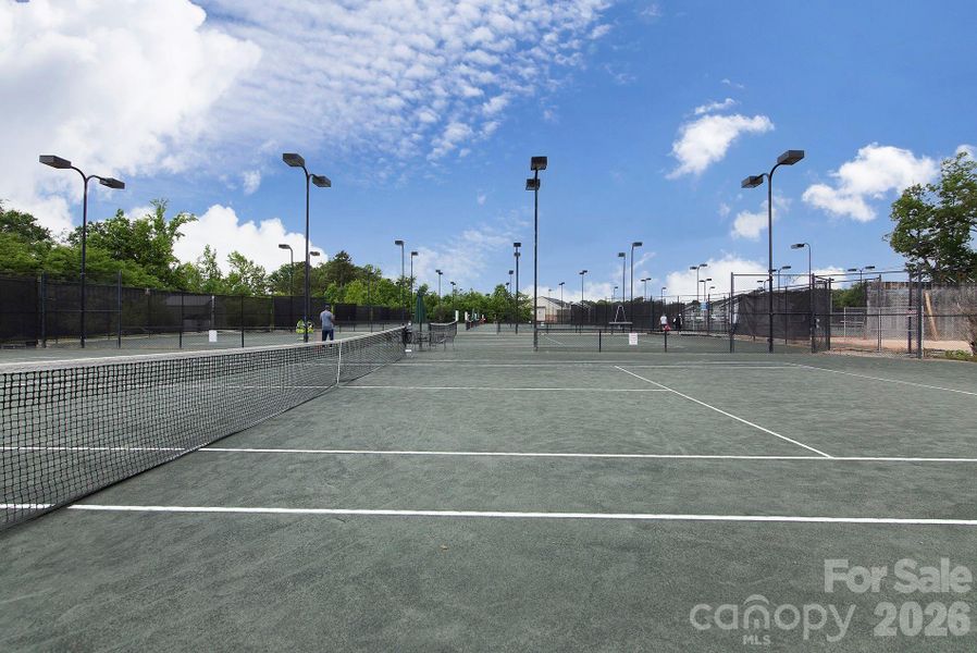 The Club at Westport courts The Club at Westport courts