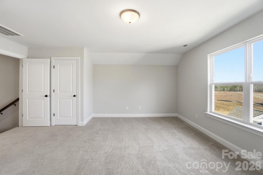 3rd-level bedroom and bath