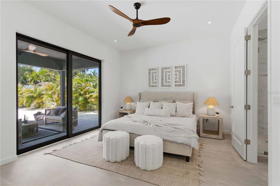 Furnished interior view inside a new home in , Sarasota (Image 36).