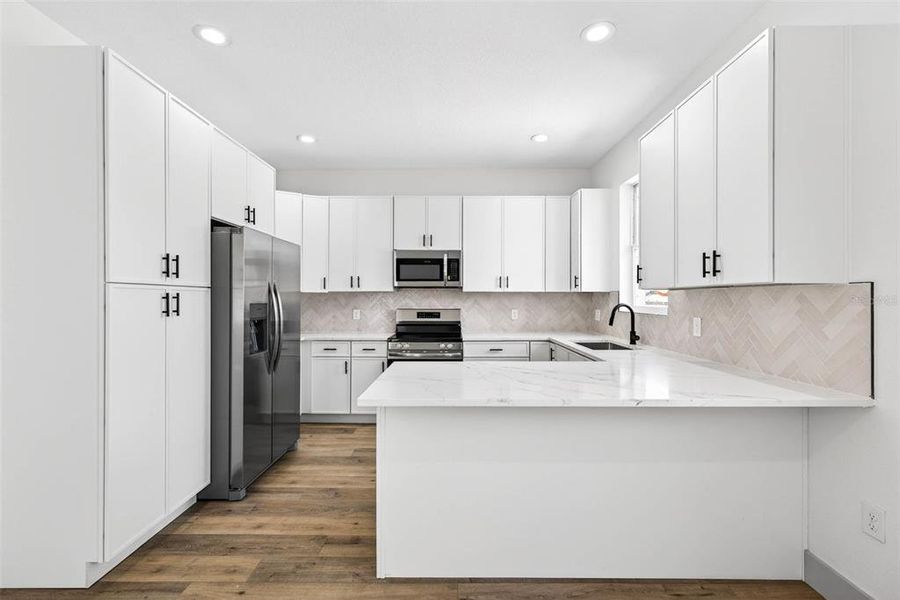 Furnished interior view inside a new home in , St. Petersburg (Image 16).