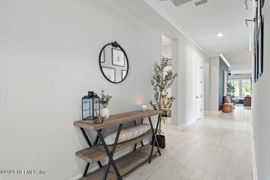 Furnished interior view inside a new home in Middlebourne 50', St. Johns (Image 19).