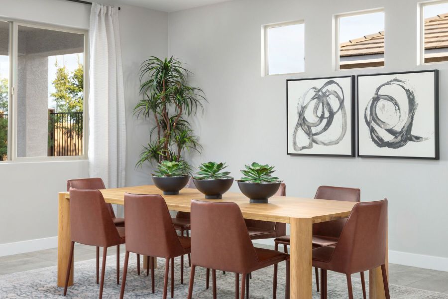 Representative furnished interior of a home built from the Slate by Mattamy Homes in Miravida, Surprise (Image 12).